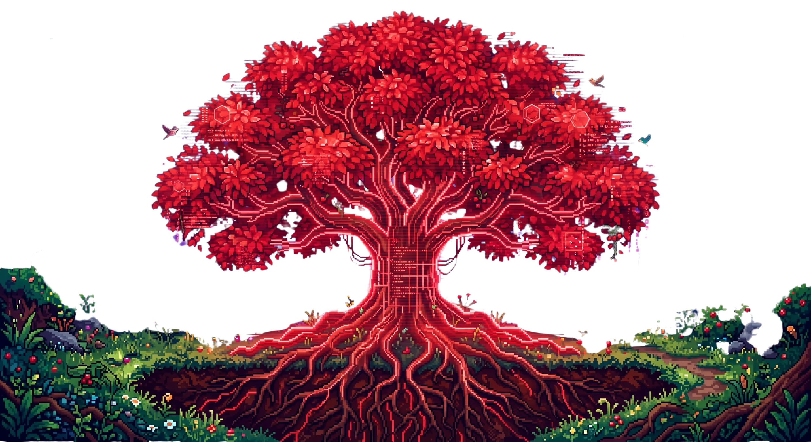 Arvore-pixel art